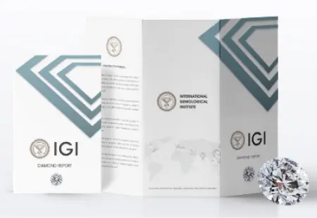 IGI certified diamond certification