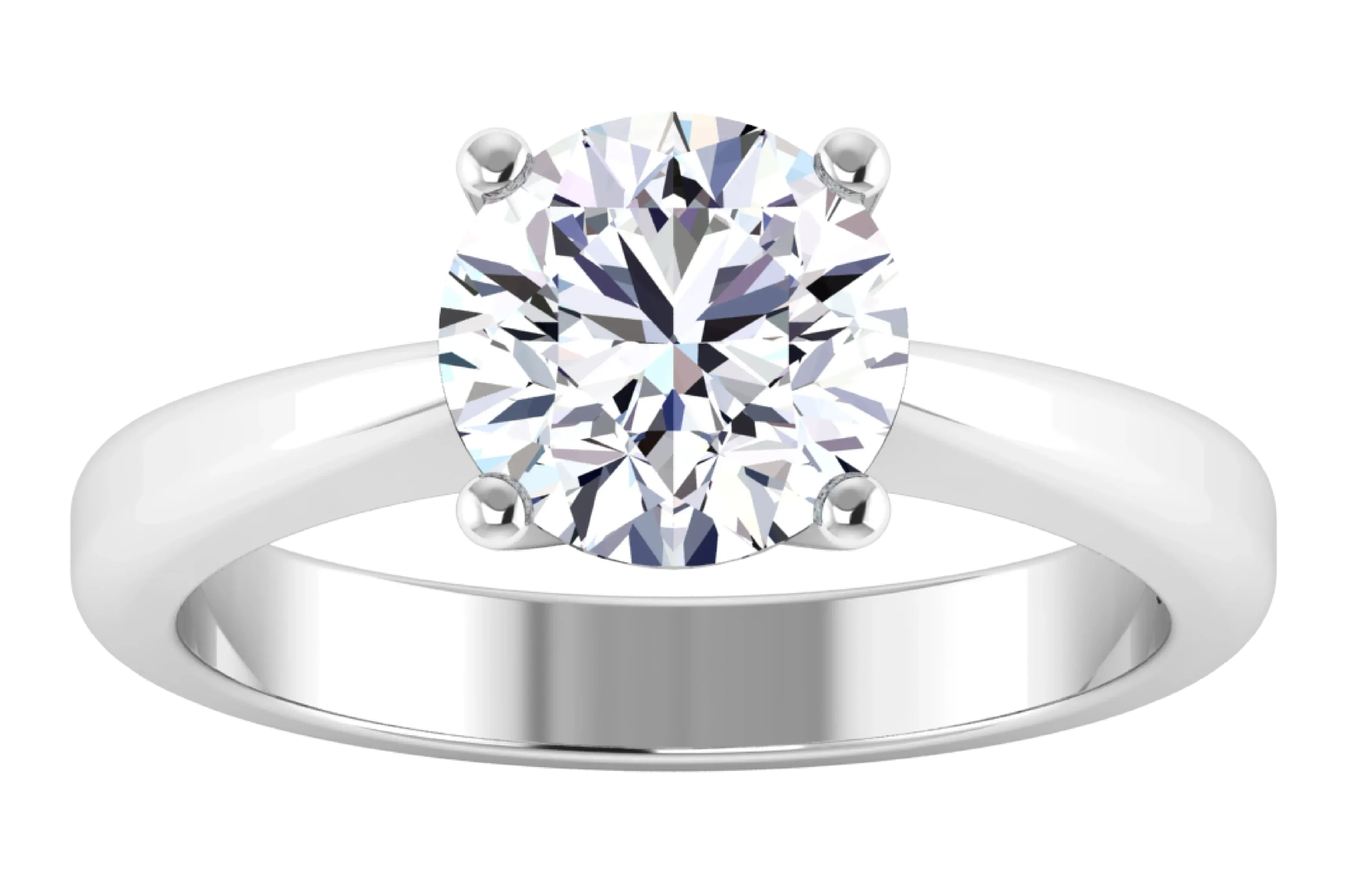 Anello con diamante