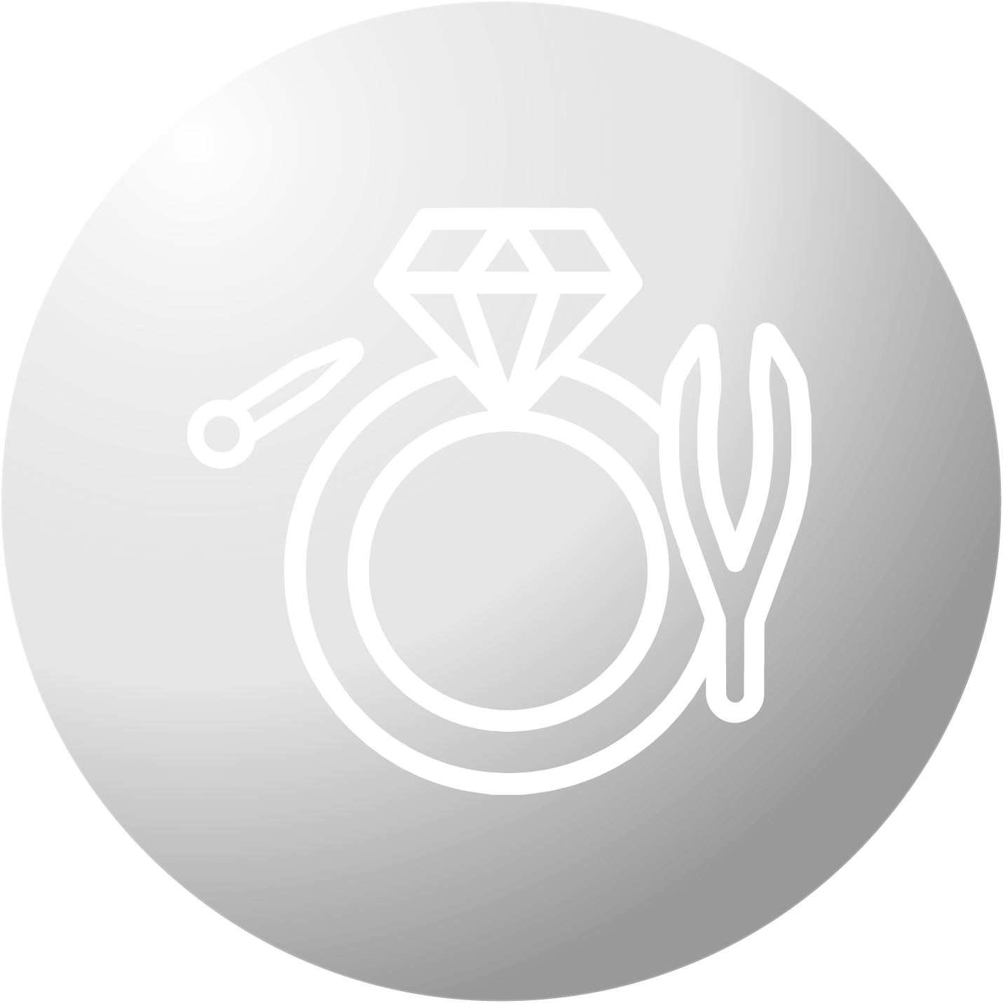 Realizzato a mano da Maestri Orafi