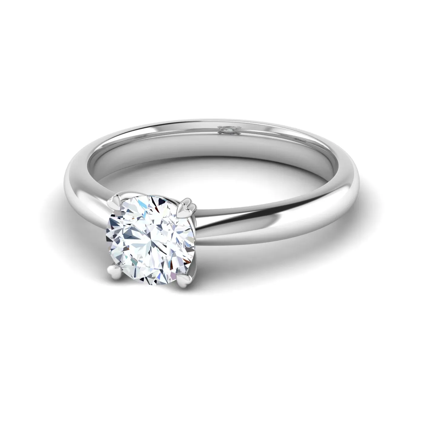 Maia Solitaire with 1.02 ct Round Certified Lab Grown Diamond