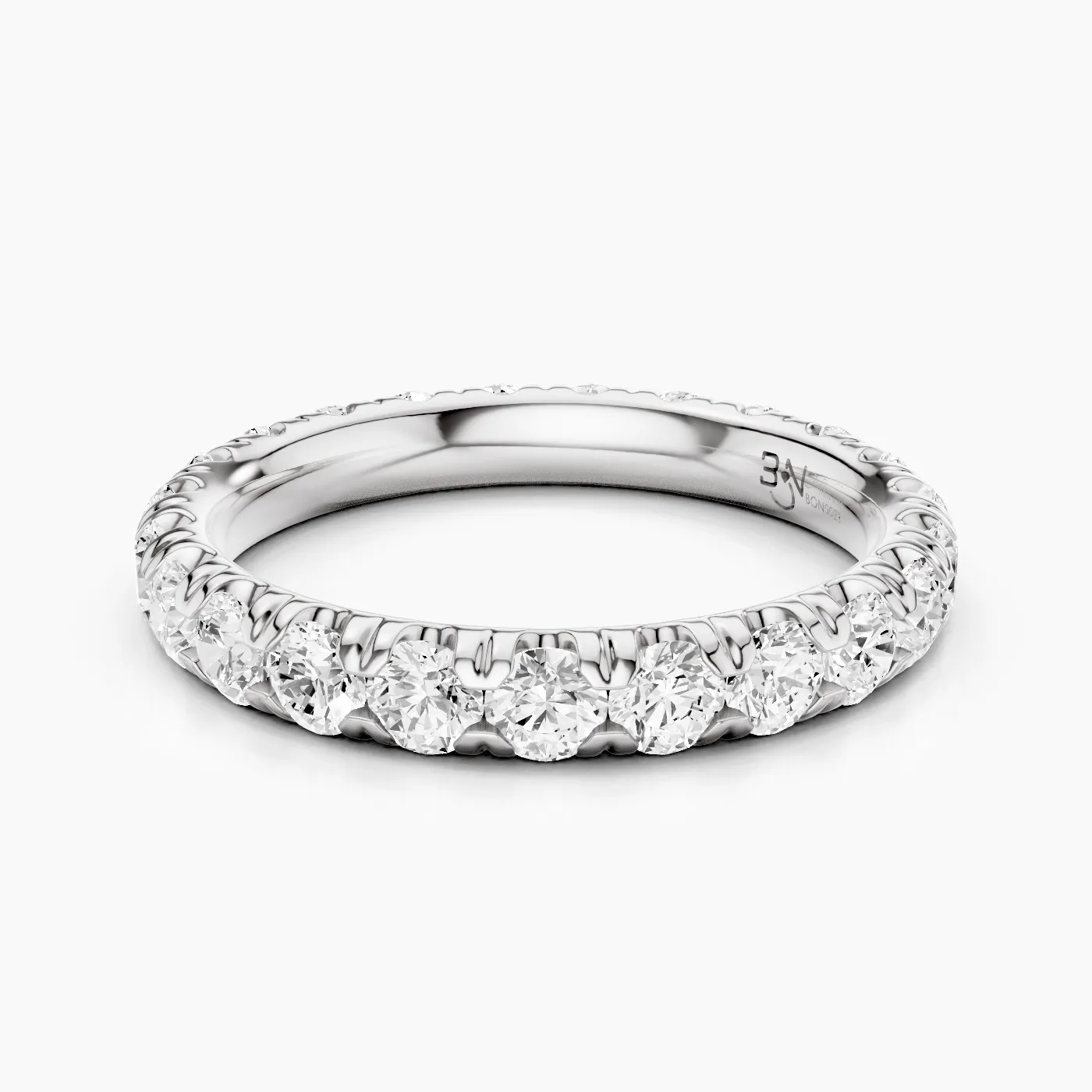 Nihal Anello Eternity con Diamanti Lab Grown da 1,76 ct