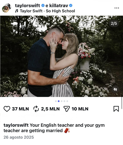 Taylor Swift and Travis Kelce - the 2026 American royal wedding